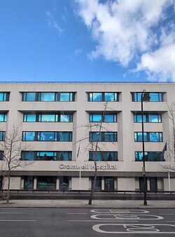 Bupa Cromwell Hospital in Kensington building exterior near Park City Grand Plaza Kensington