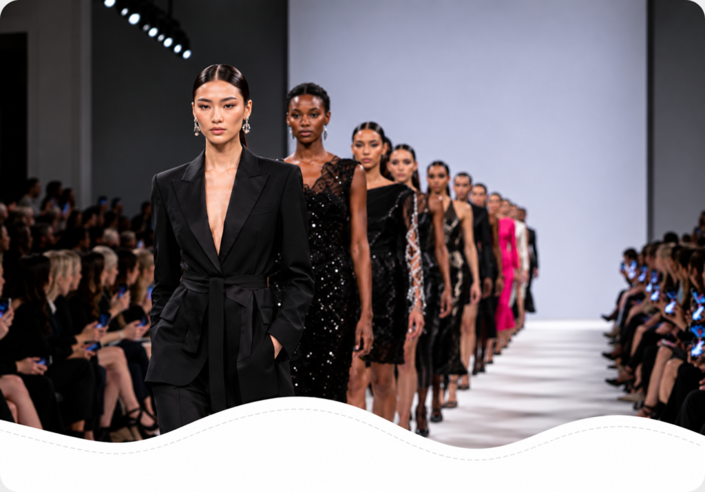 London Fashion Week runway event in London, September 2026